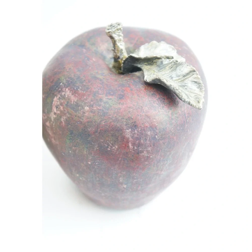 Decorative Artificial Fruit Set 5pc Multicolor Stone Texture Good